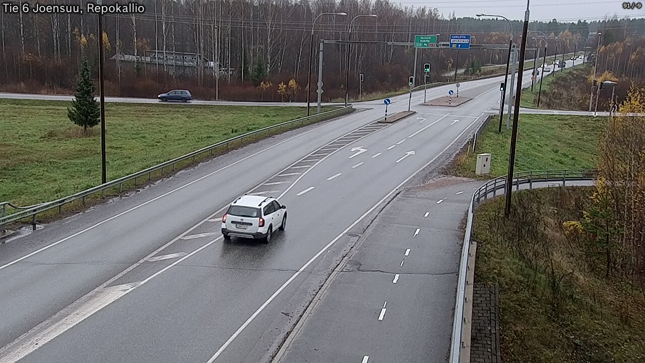 Kelikamerat Kuva Tie 6 Joensuu, Repokallio, Joensuu, Pohjois-Karjala