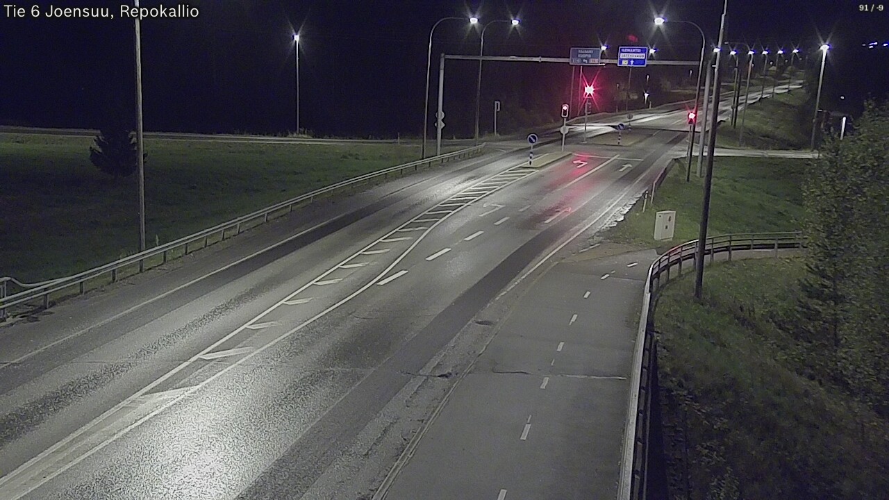 Kelikamerat Kuva Tie 6 Joensuu, Repokallio, Joensuu, Pohjois-Karjala
