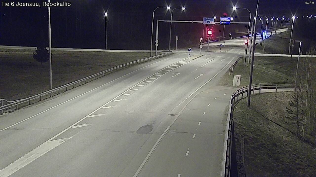 Kelikamerat Kuva Tie 6 Joensuu, Repokallio, Joensuu, Pohjois-Karjala