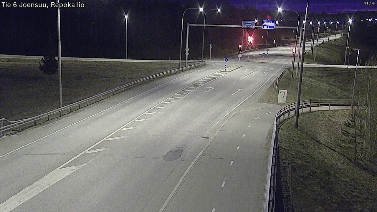 Kelikamerat Kuva Tie 6 Joensuu, Repokallio, Joensuu, Pohjois-Karjala