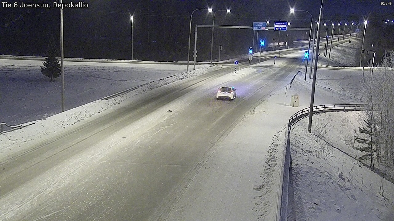 Kelikamerat Kuva Tie 6 Joensuu, Repokallio, Joensuu, Pohjois-Karjala