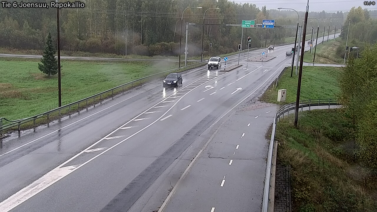Kelikamerat Kuva Tie 6 Joensuu, Repokallio, Joensuu, Pohjois-Karjala