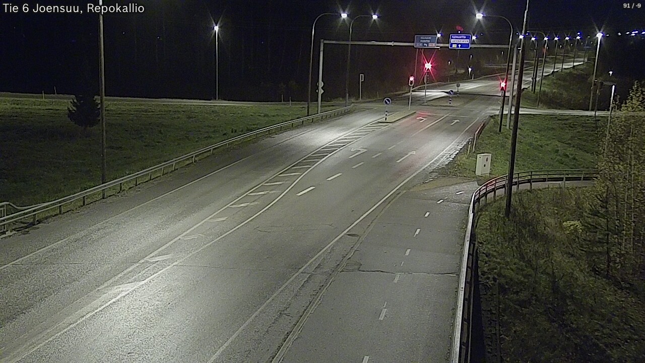 Kelikamerat Kuva Tie 6 Joensuu, Repokallio, Joensuu, Pohjois-Karjala