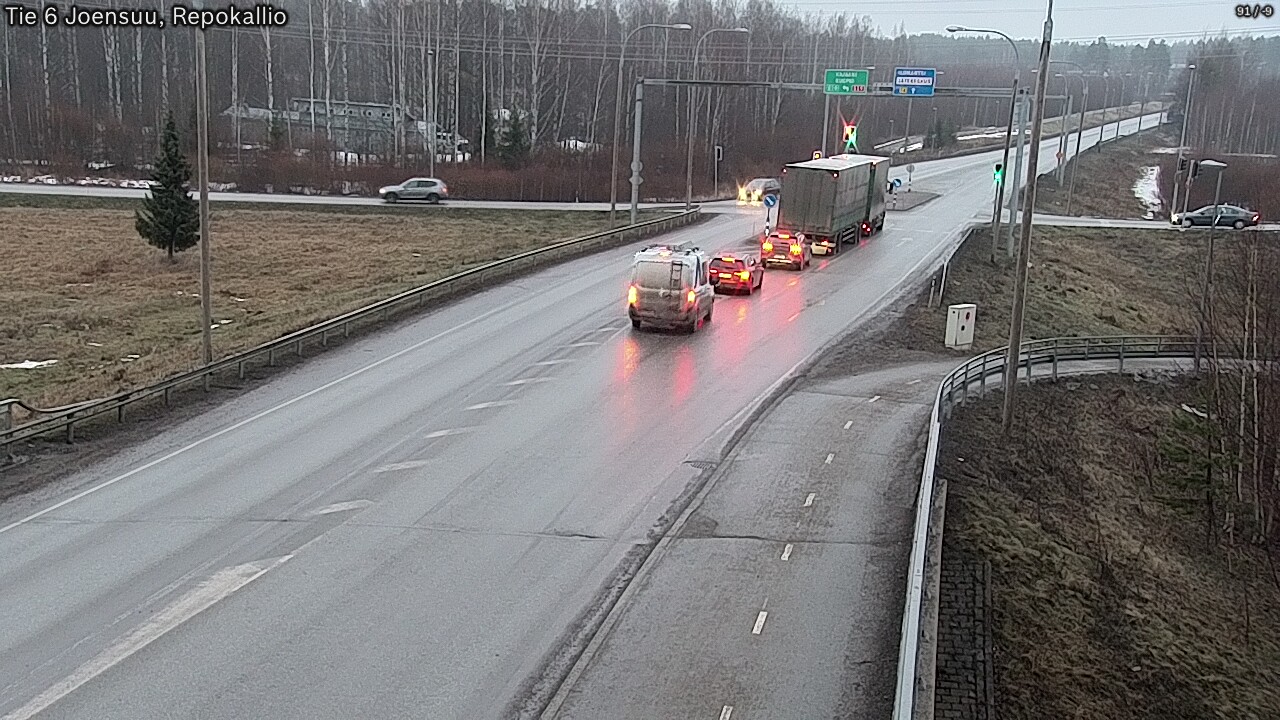 Kelikamerat Kuva Tie 6 Joensuu, Repokallio, Joensuu, Pohjois-Karjala