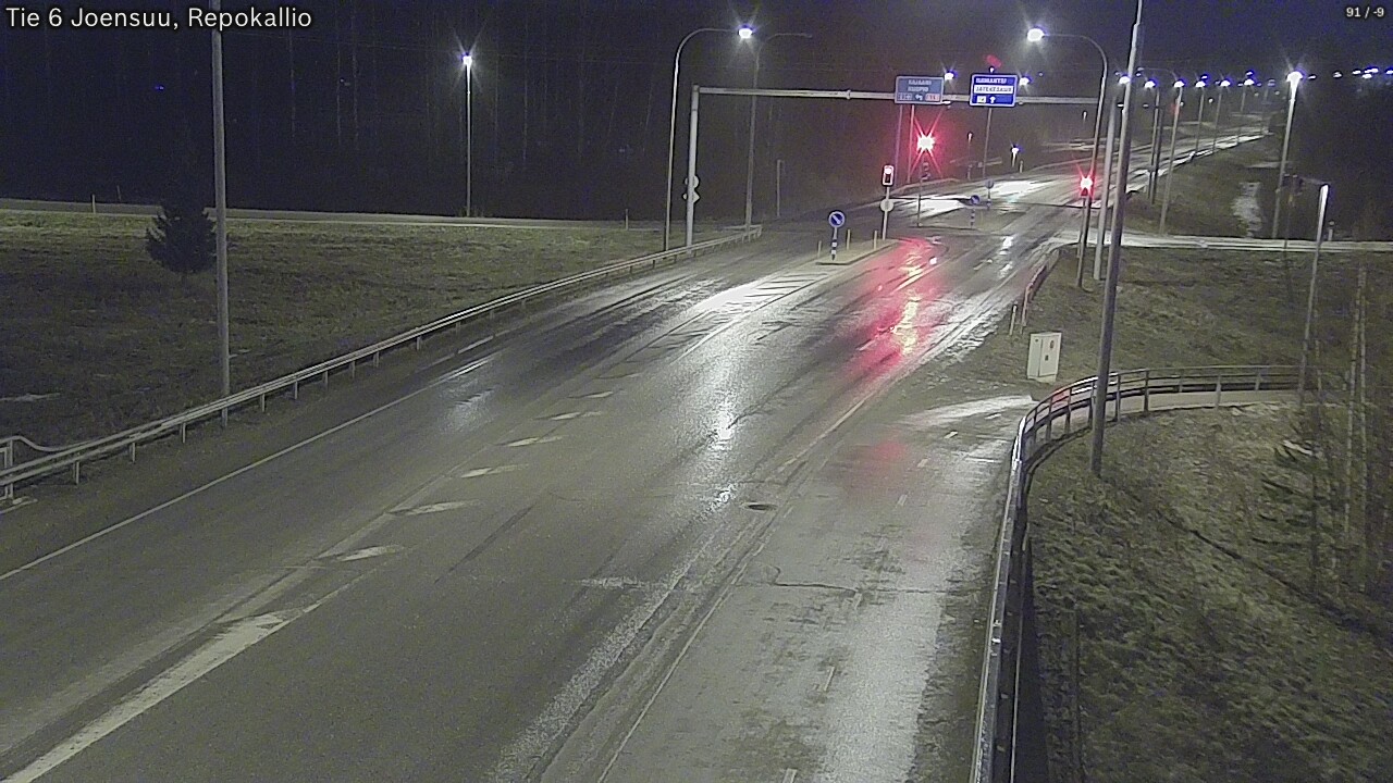 Kelikamerat Kuva Tie 6 Joensuu, Repokallio, Joensuu, Pohjois-Karjala