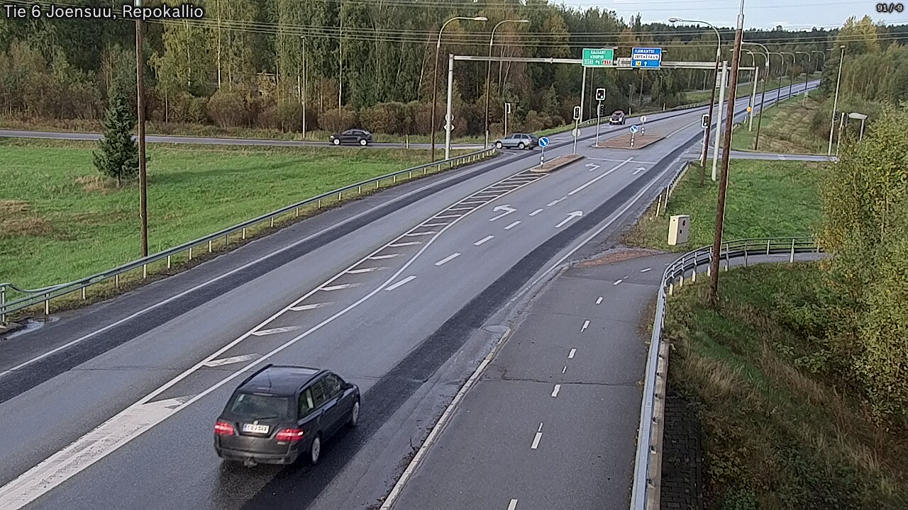 Kelikamerat Kuva Tie 6 Joensuu, Repokallio, Joensuu, Pohjois-Karjala