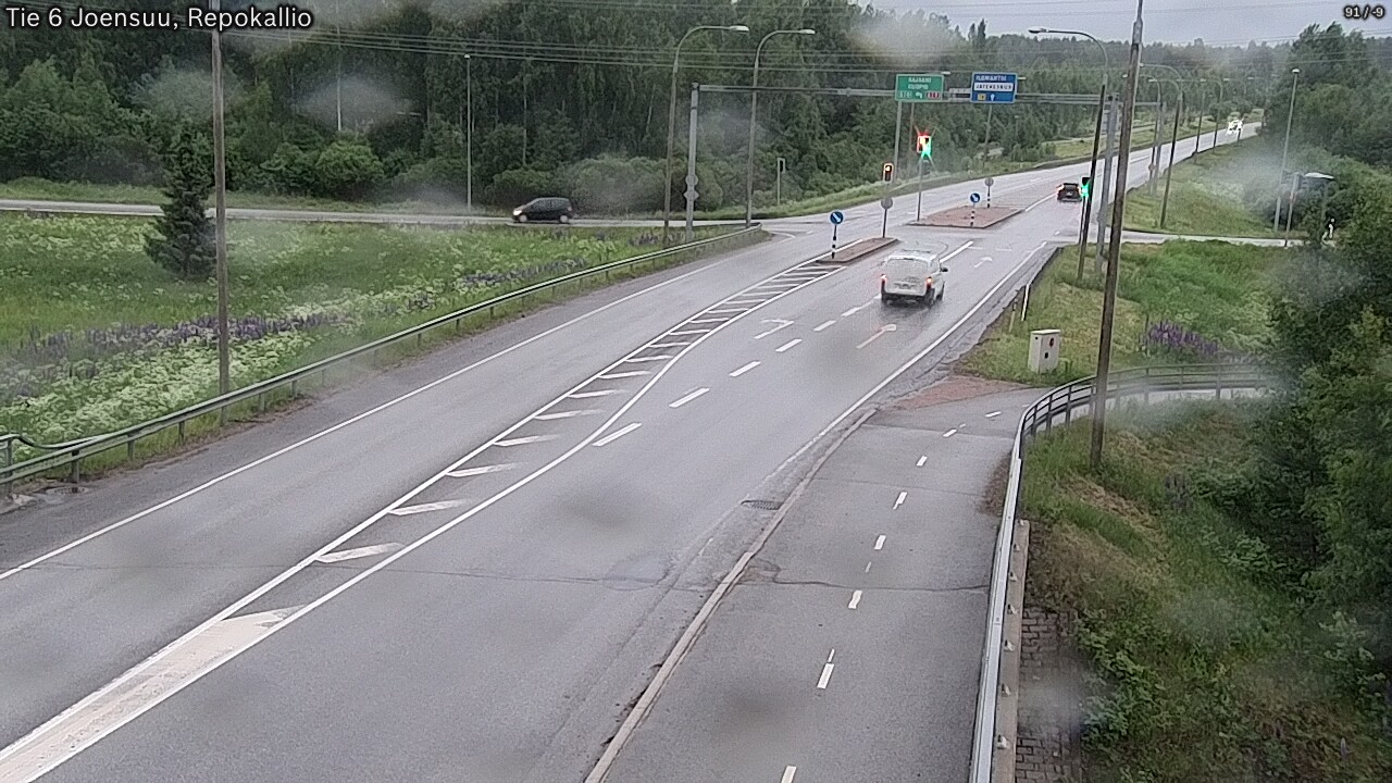 Kelikamerat Kuva Tie 6 Joensuu, Repokallio, Joensuu, Pohjois-Karjala