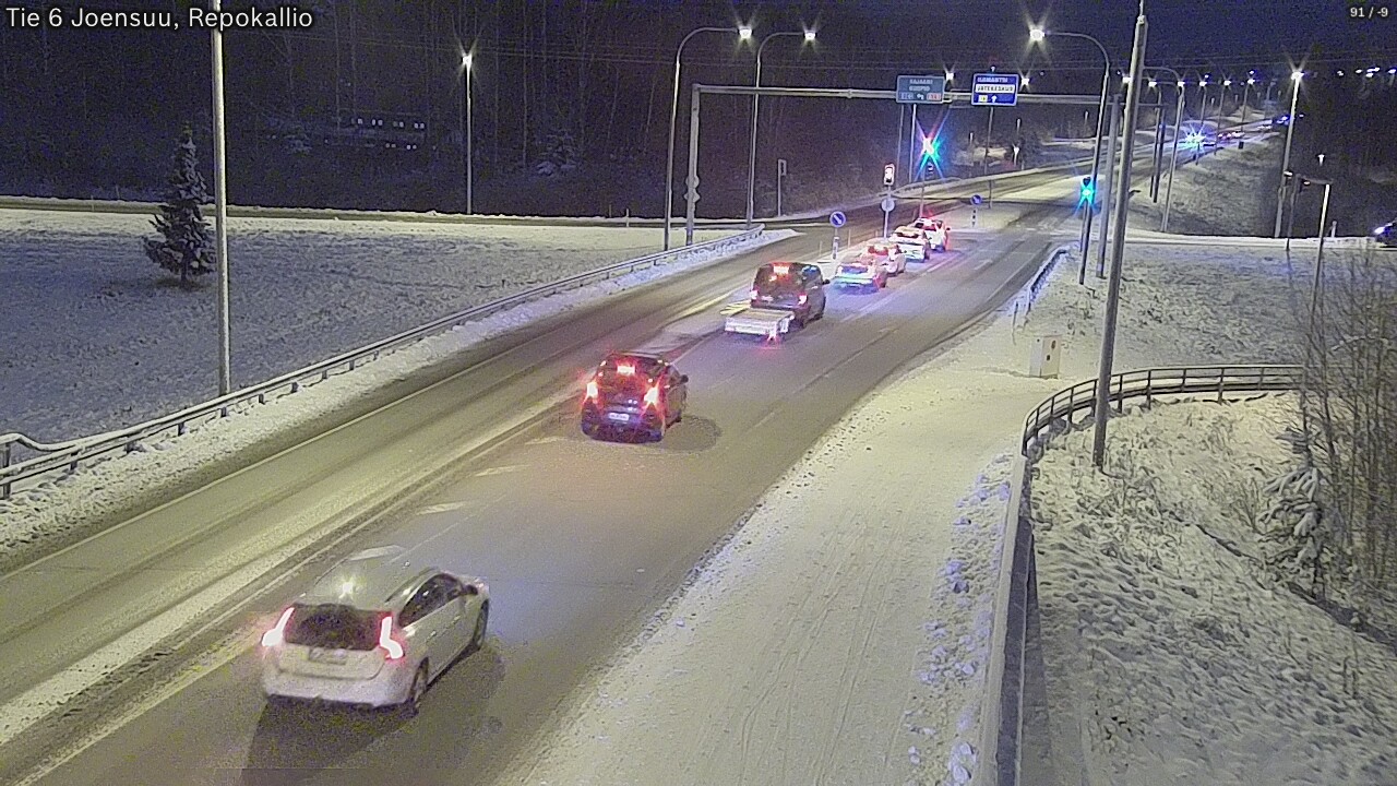 Kelikamerat Kuva Tie 6 Joensuu, Repokallio, Joensuu, Pohjois-Karjala