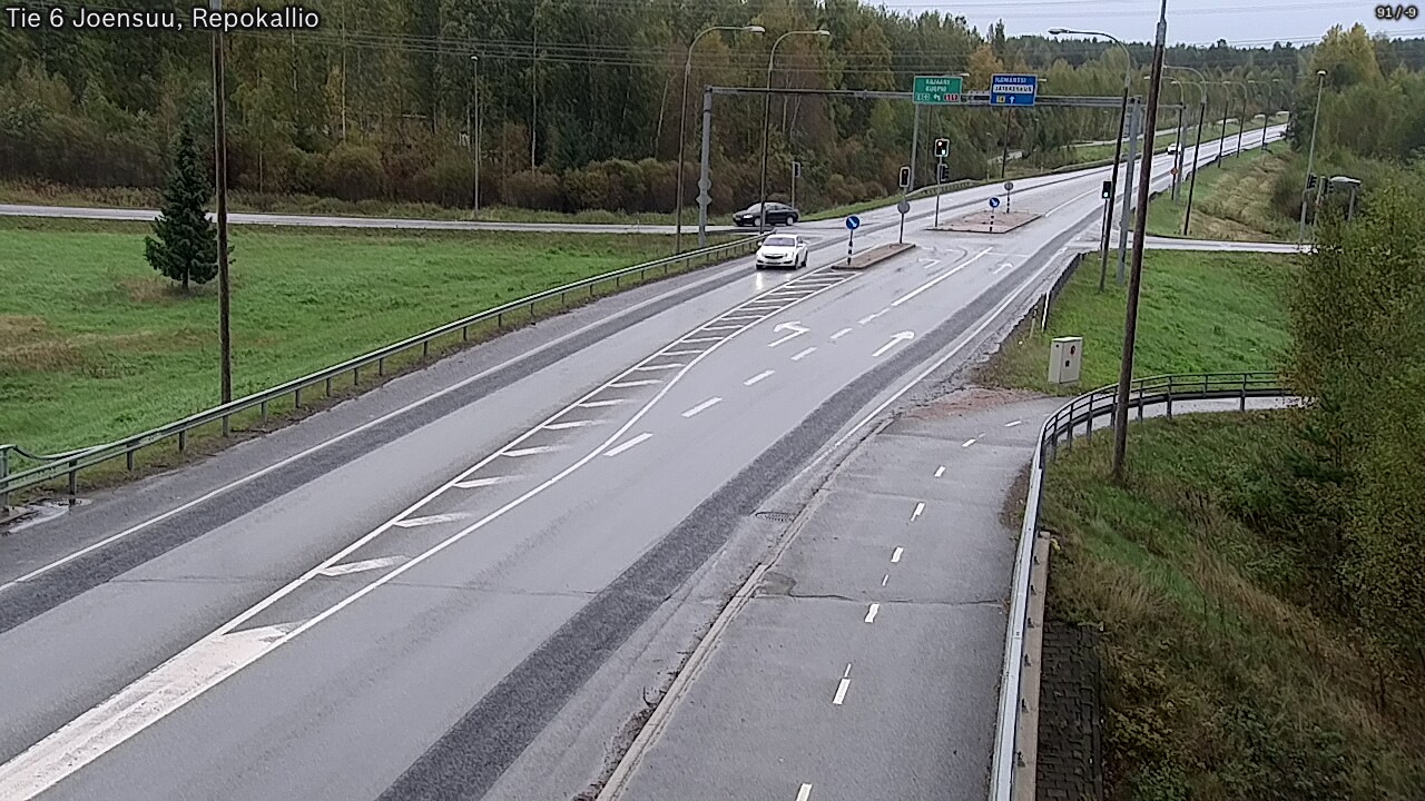 Kelikamerat Kuva Tie 6 Joensuu, Repokallio, Joensuu, Pohjois-Karjala
