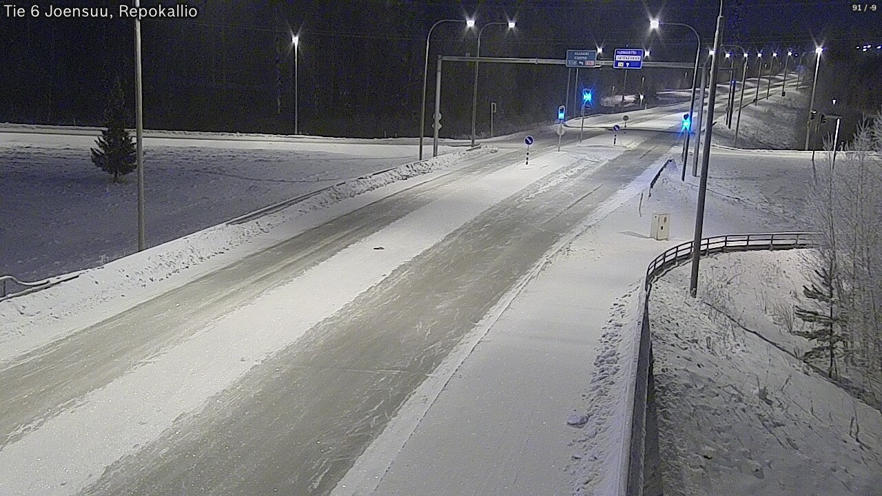 Kelikamerat Kuva Tie 6 Joensuu, Repokallio, Joensuu, Pohjois-Karjala