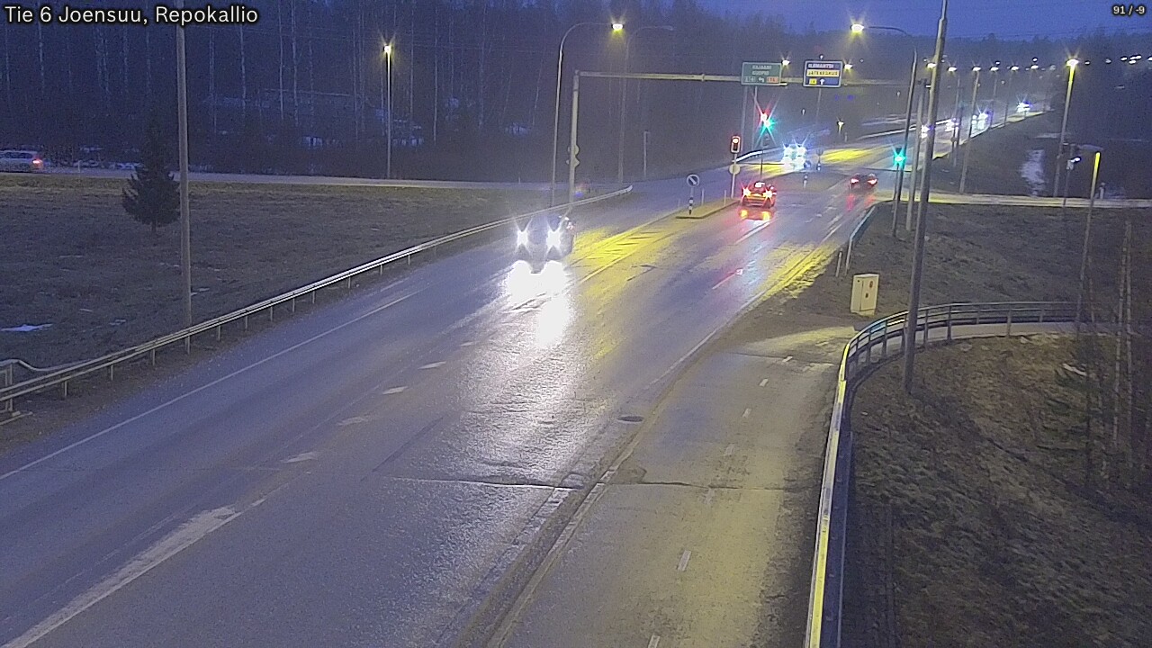 Kelikamerat Kuva Tie 6 Joensuu, Repokallio, Joensuu, Pohjois-Karjala