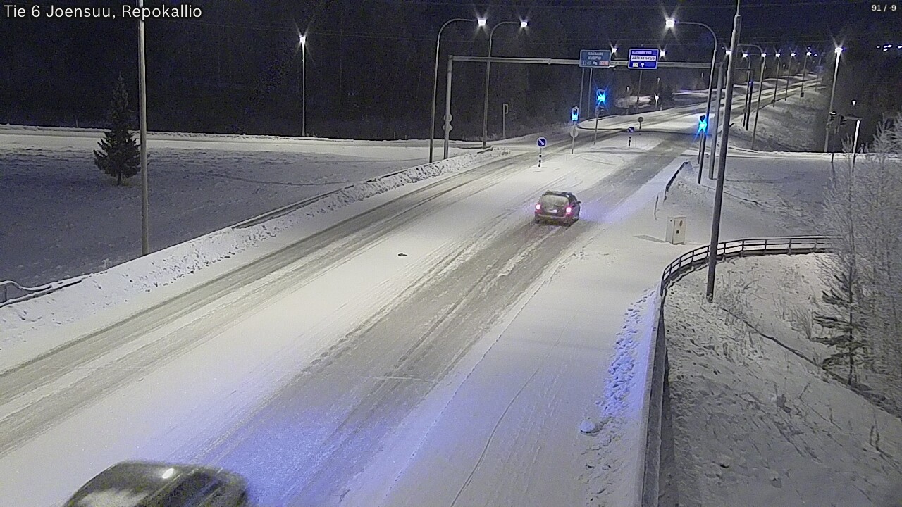 Kelikamerat Kuva Tie 6 Joensuu, Repokallio, Joensuu, Pohjois-Karjala