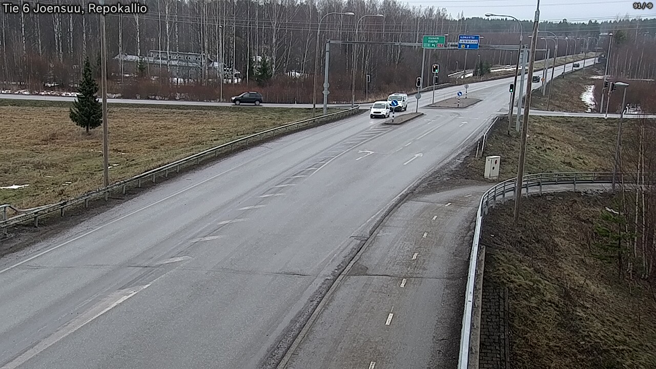 Kelikamerat Kuva Tie 6 Joensuu, Repokallio, Joensuu, Pohjois-Karjala