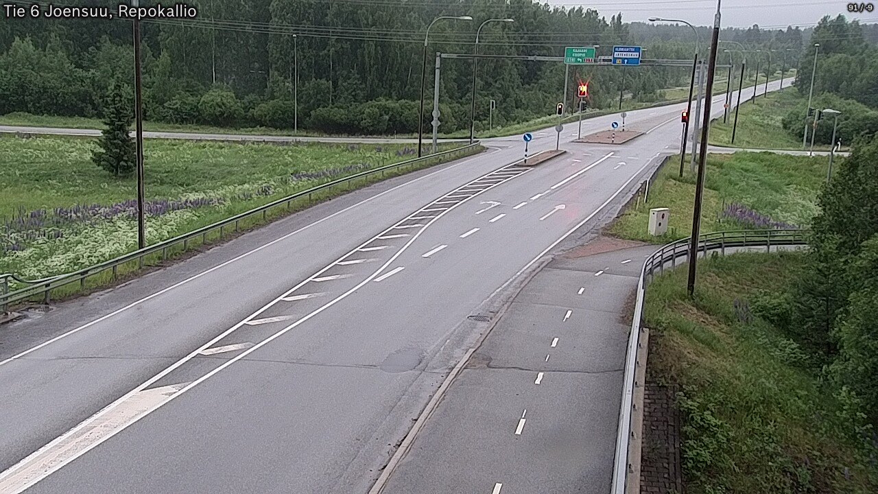 Kelikamerat Kuva Tie 6 Joensuu, Repokallio, Joensuu, Pohjois-Karjala