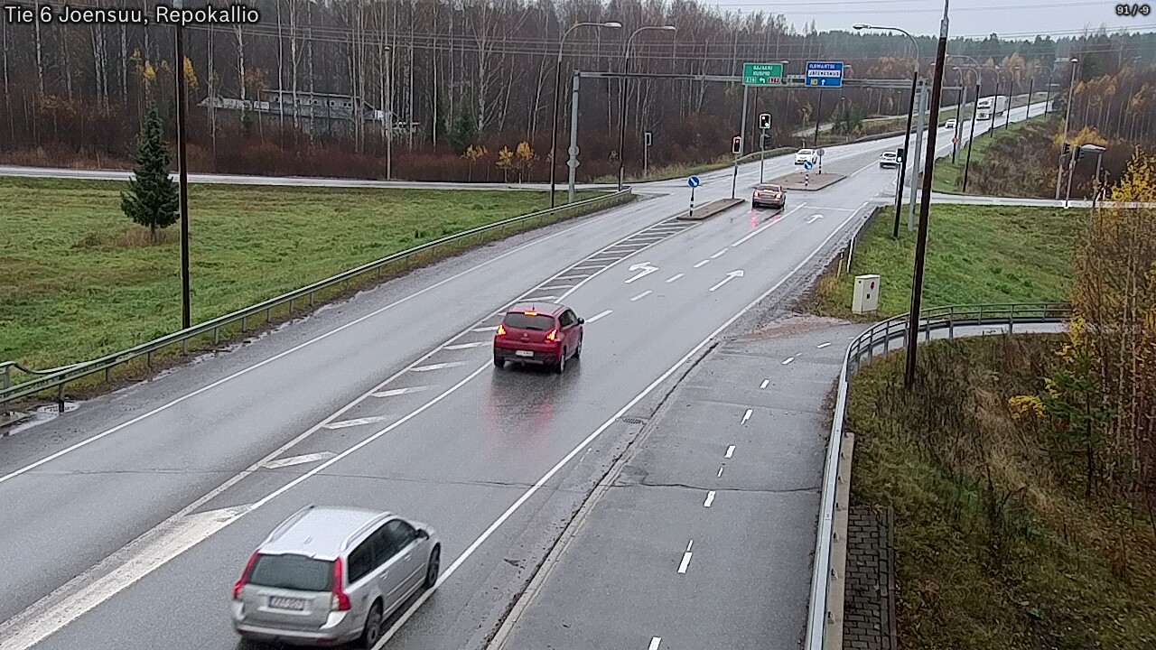 Kelikamerat Kuva Tie 6 Joensuu, Repokallio, Joensuu, Pohjois-Karjala