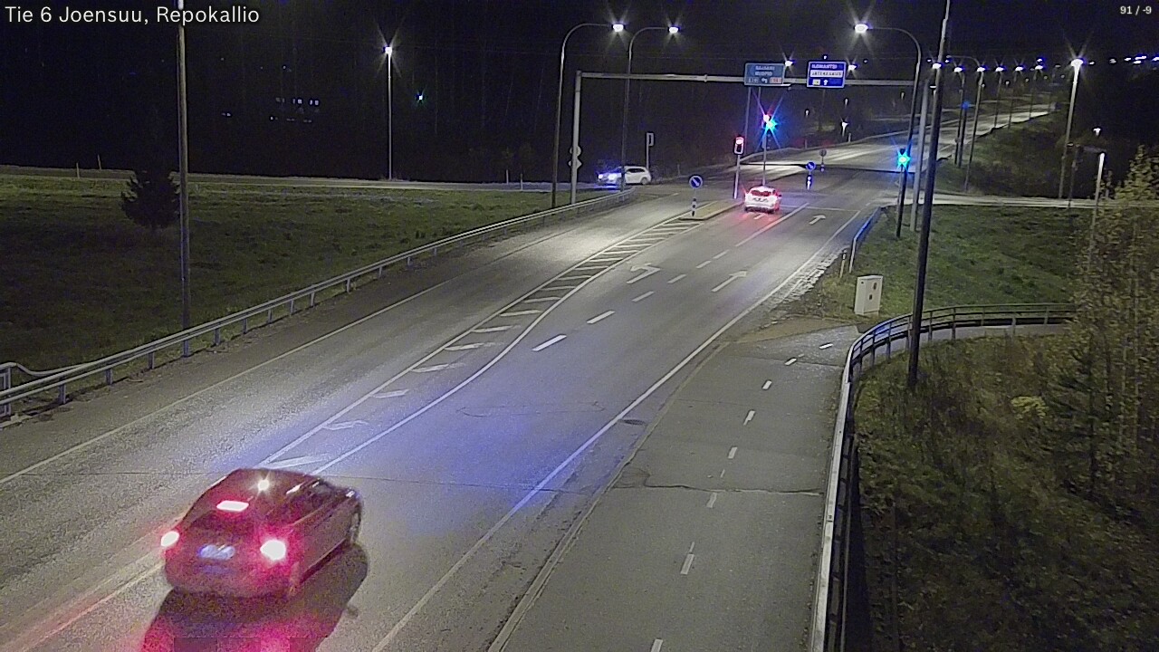 Kelikamerat Kuva Tie 6 Joensuu, Repokallio, Joensuu, Pohjois-Karjala