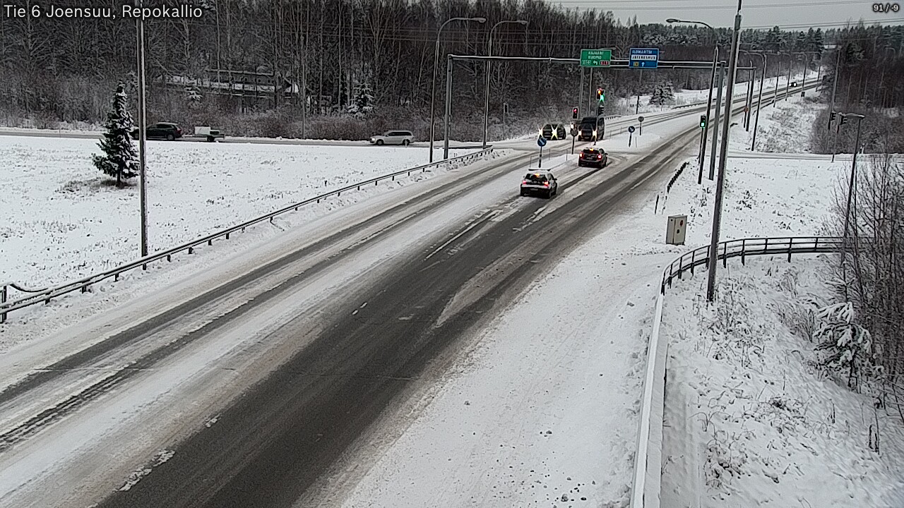 Kelikamerat Kuva Tie 6 Joensuu, Repokallio, Joensuu, Pohjois-Karjala