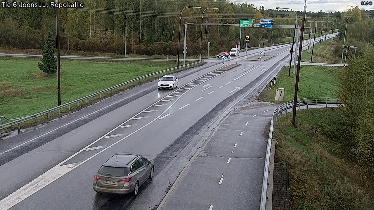 Kelikamerat Kuva Tie 6 Joensuu, Repokallio, Joensuu, Pohjois-Karjala