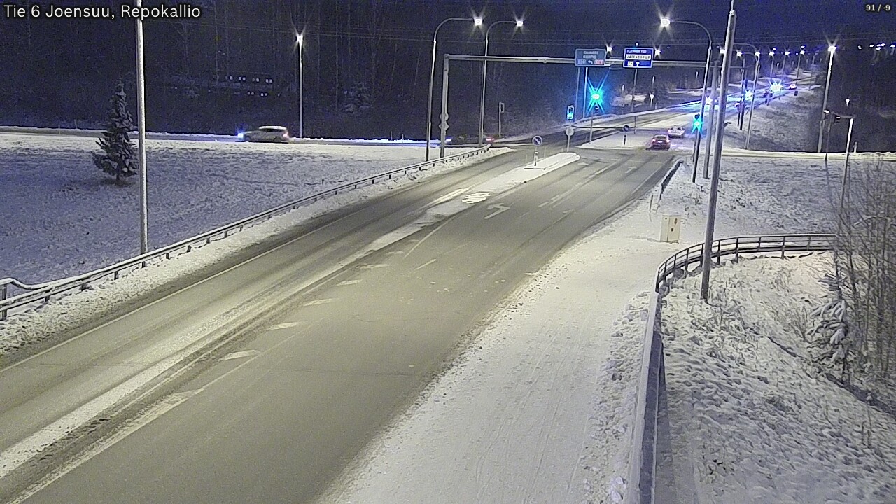 Kelikamerat Kuva Tie 6 Joensuu, Repokallio, Joensuu, Pohjois-Karjala