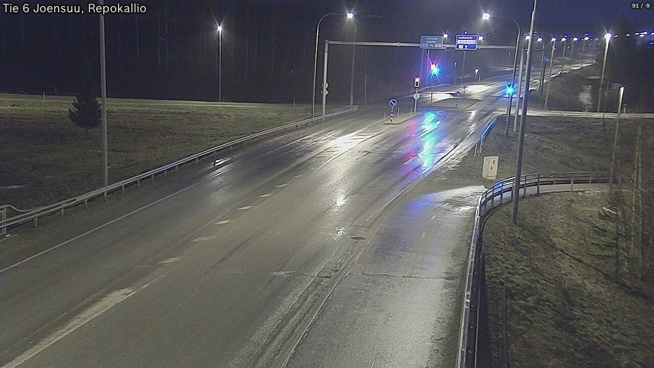 Kelikamerat Kuva Tie 6 Joensuu, Repokallio, Joensuu, Pohjois-Karjala