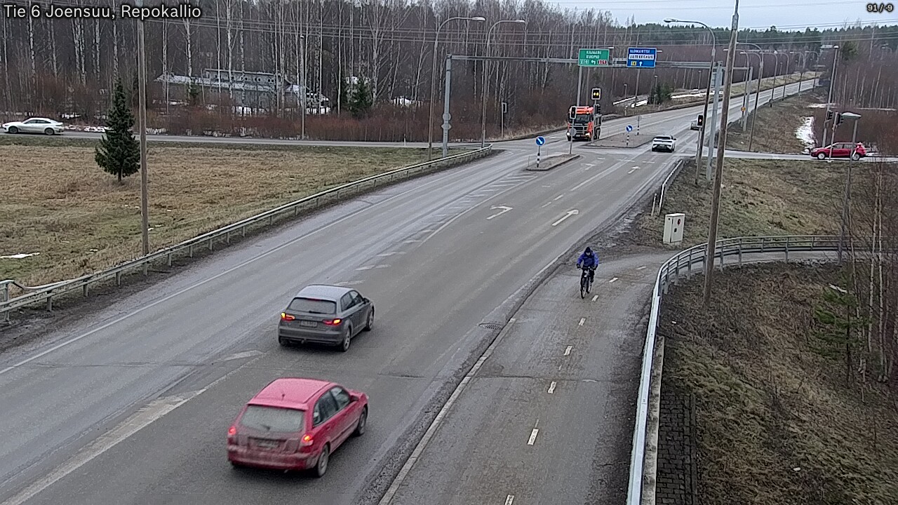 Kelikamerat Kuva Tie 6 Joensuu, Repokallio, Joensuu, Pohjois-Karjala