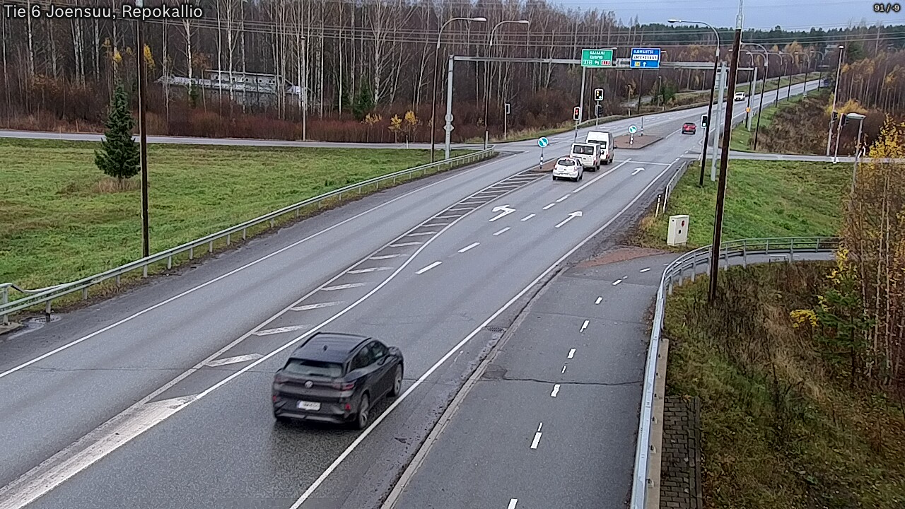 Kelikamerat Kuva Tie 6 Joensuu, Repokallio, Joensuu, Pohjois-Karjala