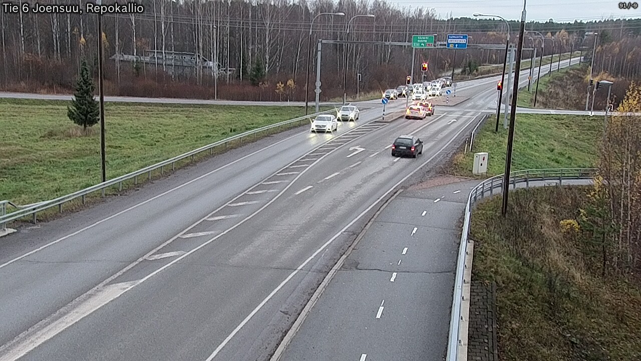 Kelikamerat Kuva Tie 6 Joensuu, Repokallio, Joensuu, Pohjois-Karjala