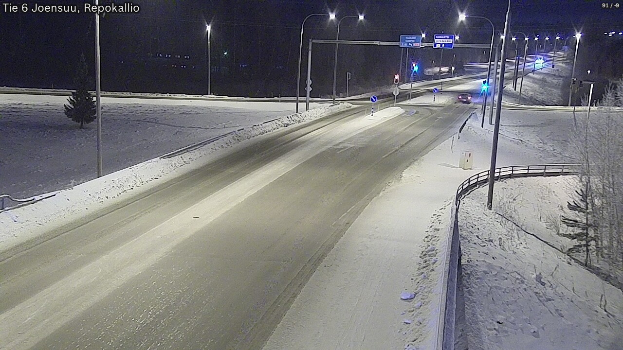 Kelikamerat Kuva Tie 6 Joensuu, Repokallio, Joensuu, Pohjois-Karjala