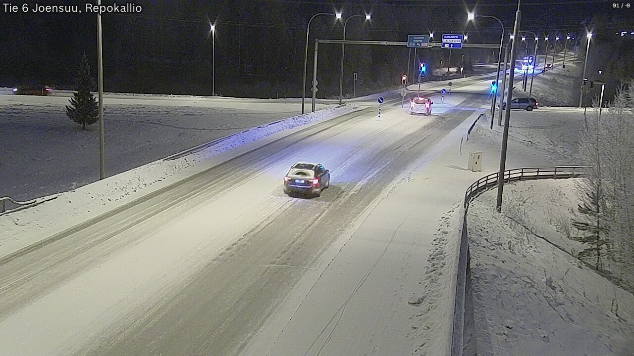 Kelikamerat Kuva Tie 6 Joensuu, Repokallio, Joensuu, Pohjois-Karjala