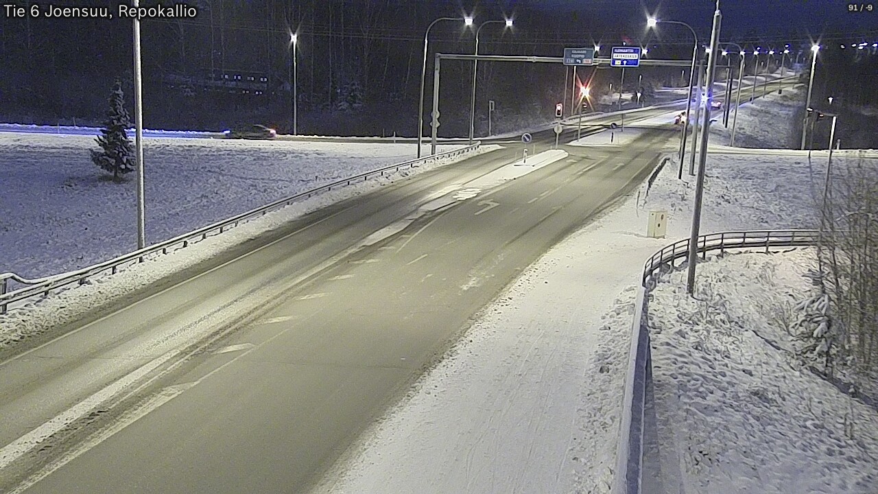 Kelikamerat Kuva Tie 6 Joensuu, Repokallio, Joensuu, Pohjois-Karjala