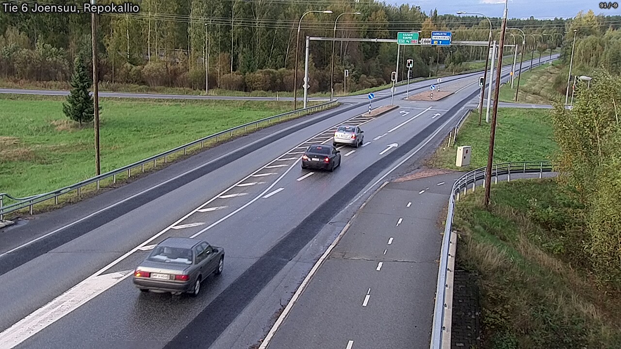 Kelikamerat Kuva Tie 6 Joensuu, Repokallio, Joensuu, Pohjois-Karjala
