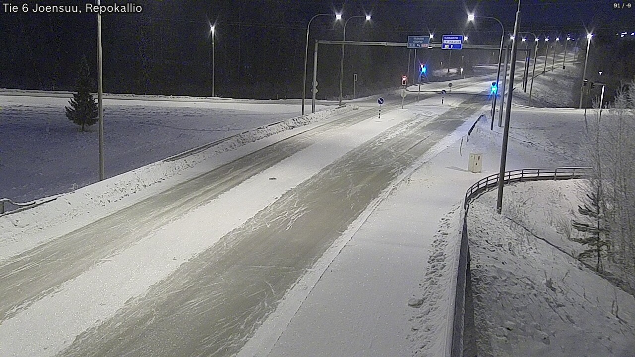 Kelikamerat Kuva Tie 6 Joensuu, Repokallio, Joensuu, Pohjois-Karjala