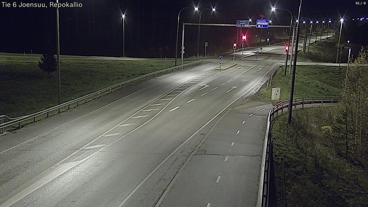 Kelikamerat Kuva Tie 6 Joensuu, Repokallio, Joensuu, Pohjois-Karjala