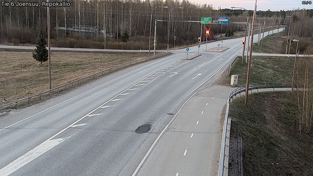 Kelikamerat Kuva Tie 6 Joensuu, Repokallio, Joensuu, Pohjois-Karjala