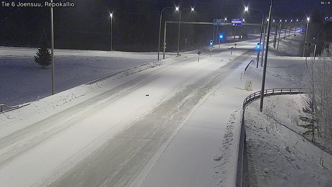 Kelikamerat Kuva Tie 6 Joensuu, Repokallio, Joensuu, Pohjois-Karjala