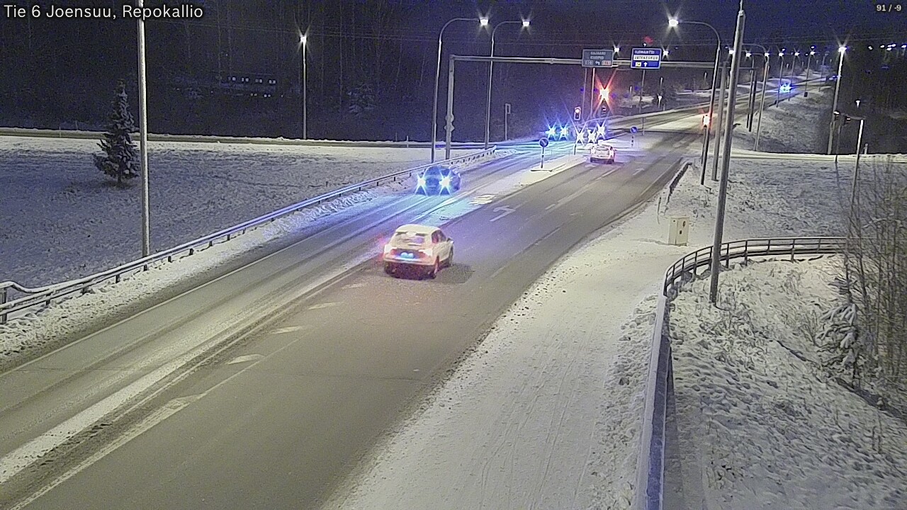 Kelikamerat Kuva Tie 6 Joensuu, Repokallio, Joensuu, Pohjois-Karjala