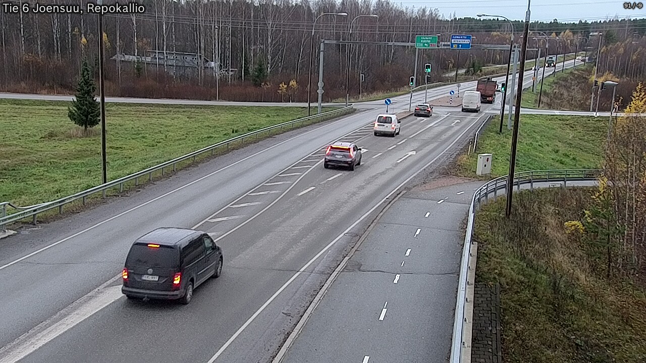 Kelikamerat Kuva Tie 6 Joensuu, Repokallio, Joensuu, Pohjois-Karjala