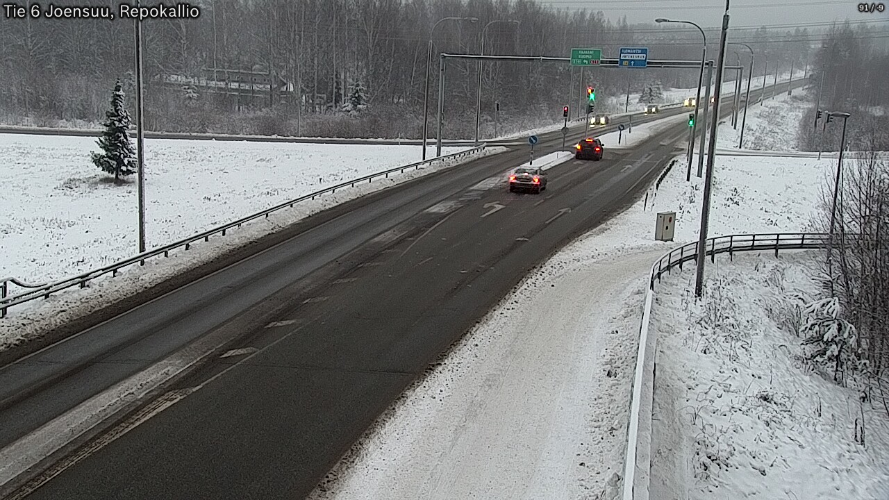 Kelikamerat Kuva Tie 6 Joensuu, Repokallio, Joensuu, Pohjois-Karjala