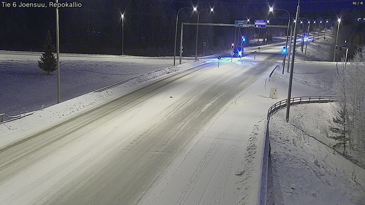 Kelikamerat Kuva Tie 6 Joensuu, Repokallio, Joensuu, Pohjois-Karjala