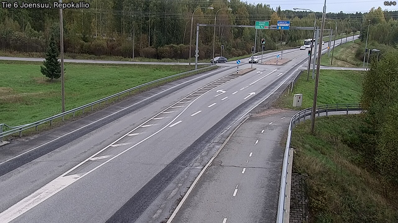 Kelikamerat Kuva Tie 6 Joensuu, Repokallio, Joensuu, Pohjois-Karjala