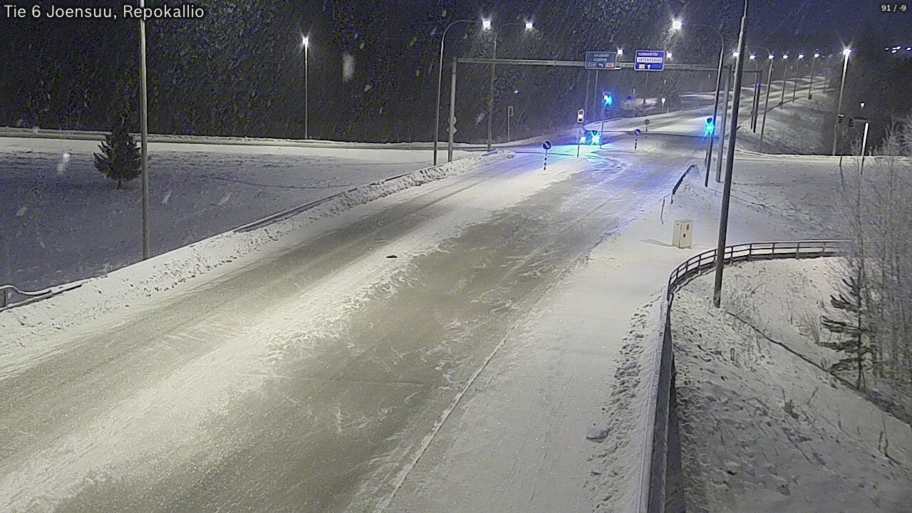 Kelikamerat Kuva Tie 6 Joensuu, Repokallio, Joensuu, Pohjois-Karjala