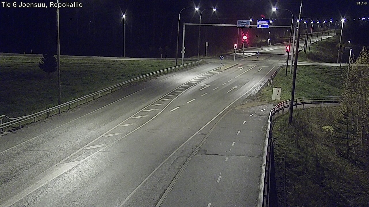 Kelikamerat Kuva Tie 6 Joensuu, Repokallio, Joensuu, Pohjois-Karjala