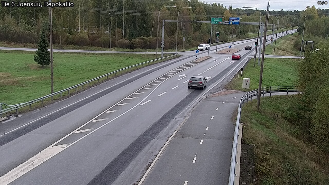 Kelikamerat Kuva Tie 6 Joensuu, Repokallio, Joensuu, Pohjois-Karjala