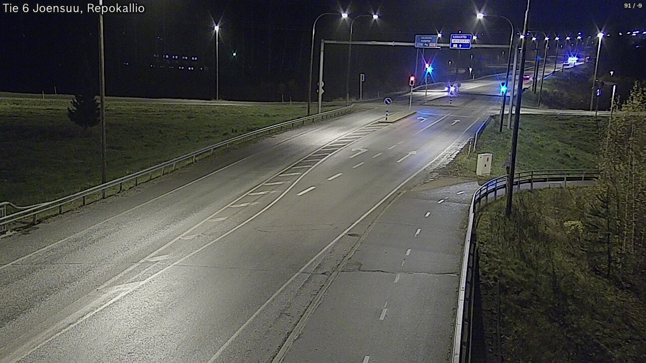 Kelikamerat Kuva Tie 6 Joensuu, Repokallio, Joensuu, Pohjois-Karjala