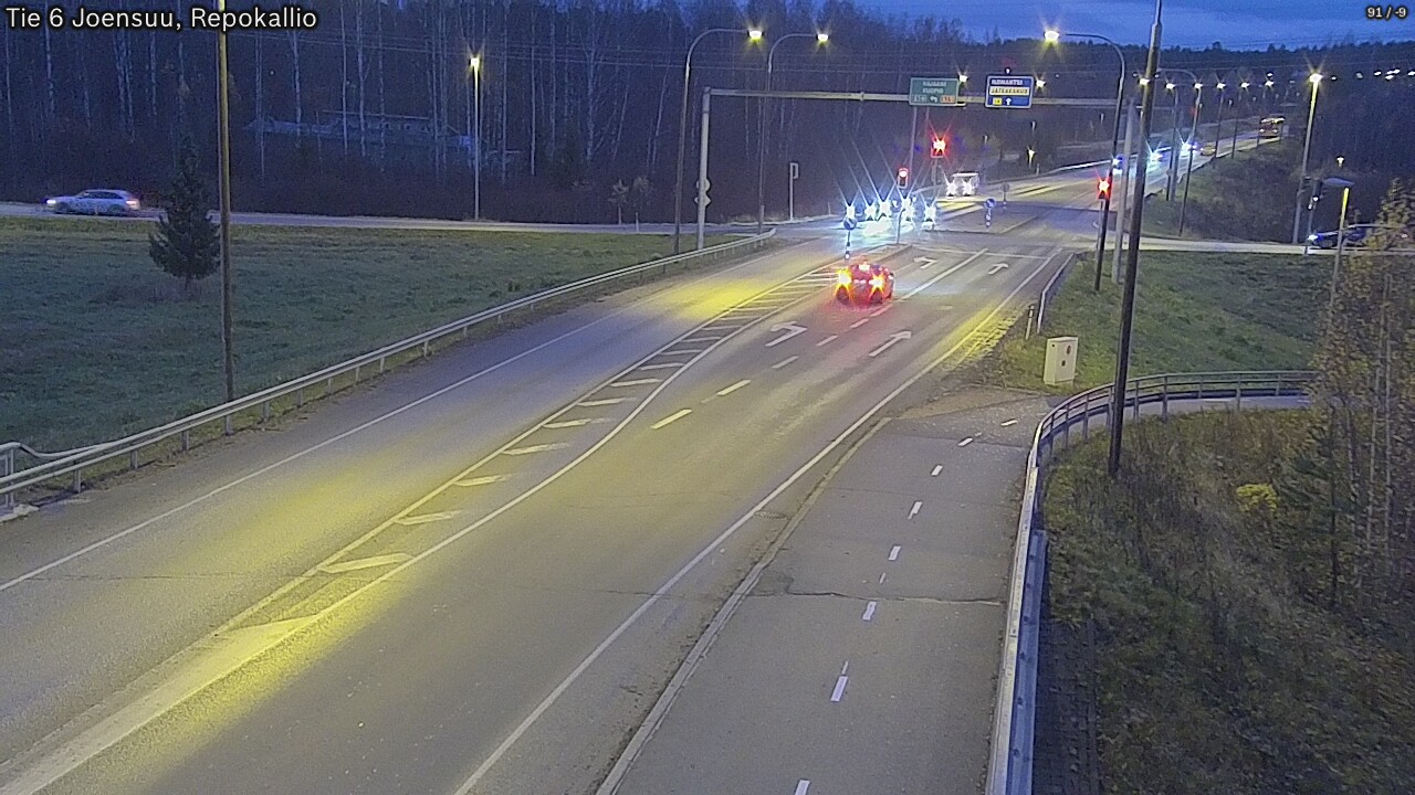 Kelikamerat Kuva Tie 6 Joensuu, Repokallio, Joensuu, Pohjois-Karjala