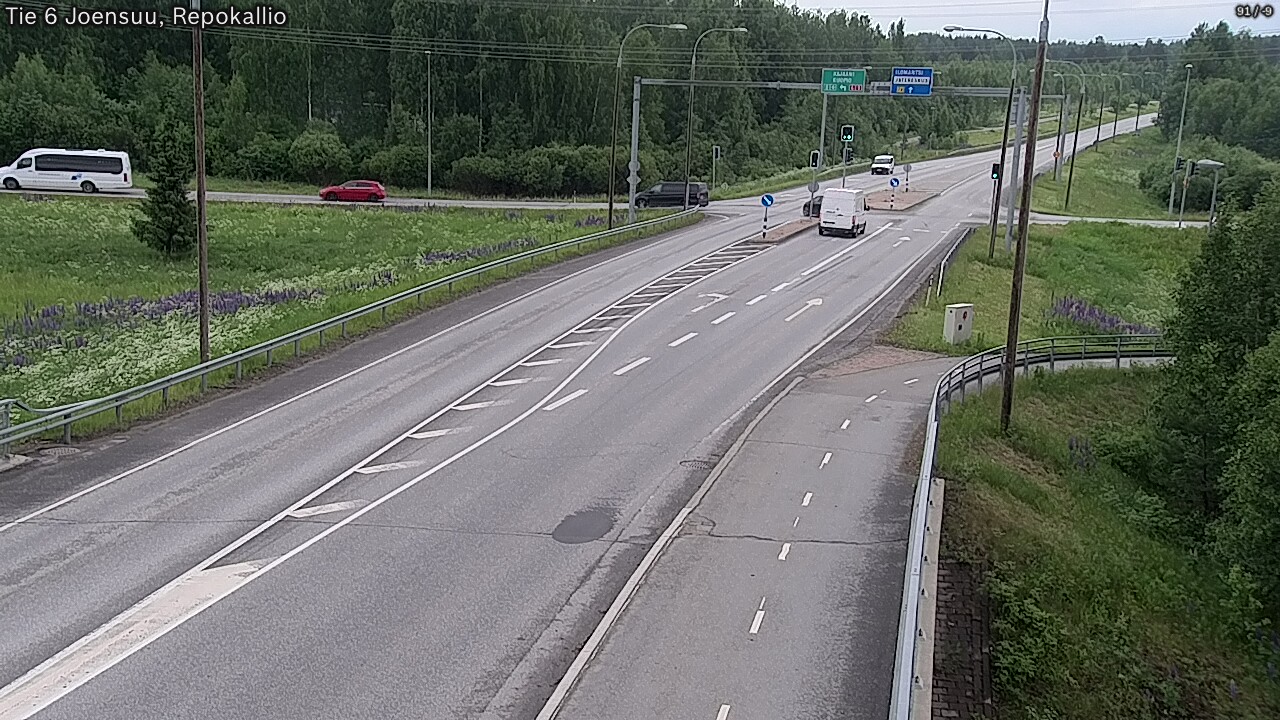 Kelikamerat Kuva Tie 6 Joensuu, Repokallio, Joensuu, Pohjois-Karjala