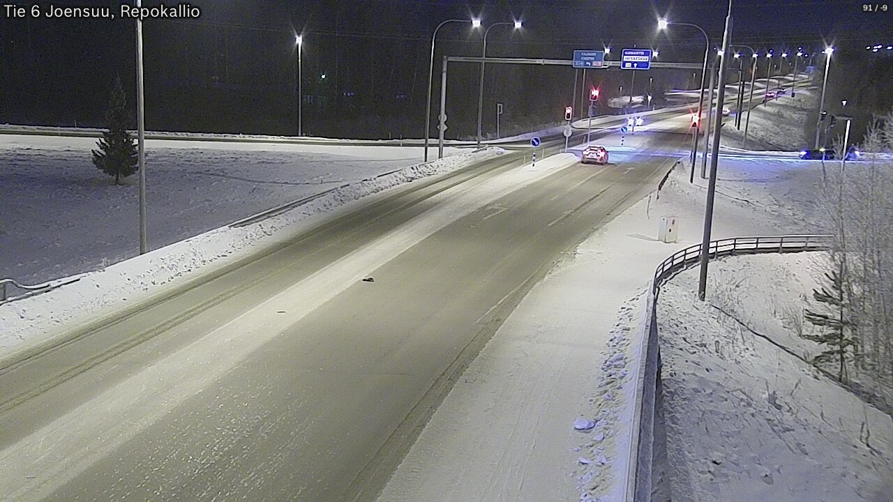 Kelikamerat Kuva Tie 6 Joensuu, Repokallio, Joensuu, Pohjois-Karjala