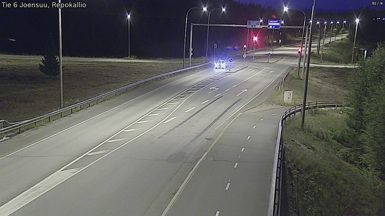 Weather Camera Image Road 6 Joensuu, Repokallio, Joensuu, Pohjois-Karjala