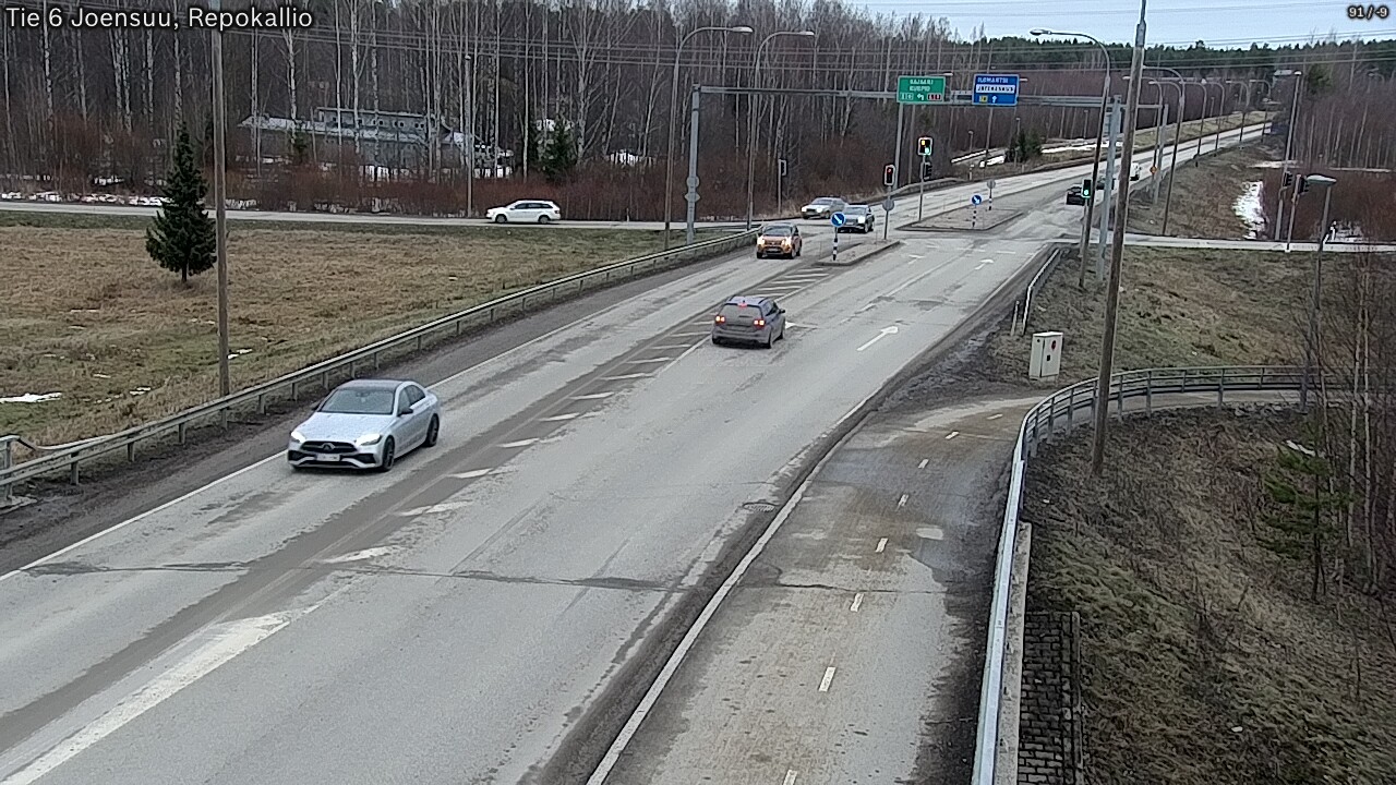 Kelikamerat Kuva Tie 6 Joensuu, Repokallio, Joensuu, Pohjois-Karjala