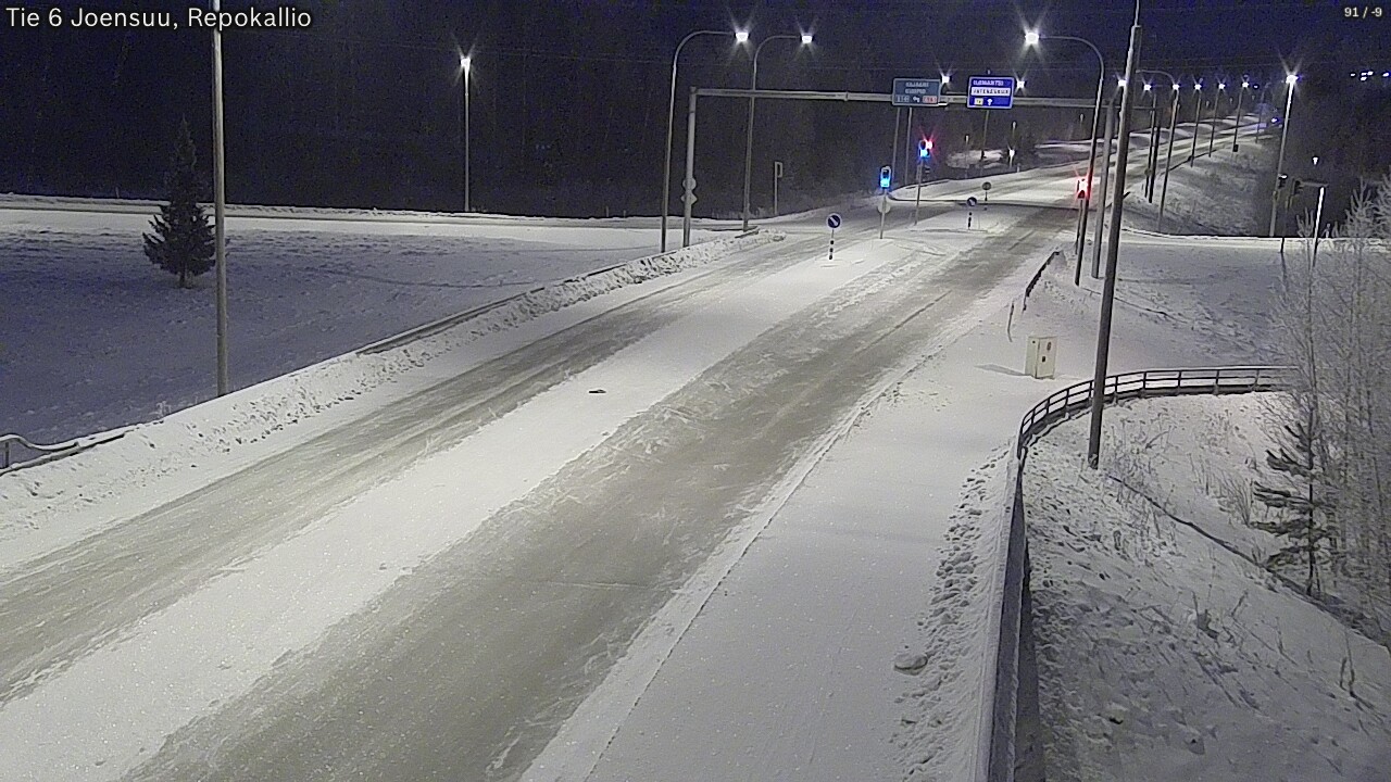 Kelikamerat Kuva Tie 6 Joensuu, Repokallio, Joensuu, Pohjois-Karjala